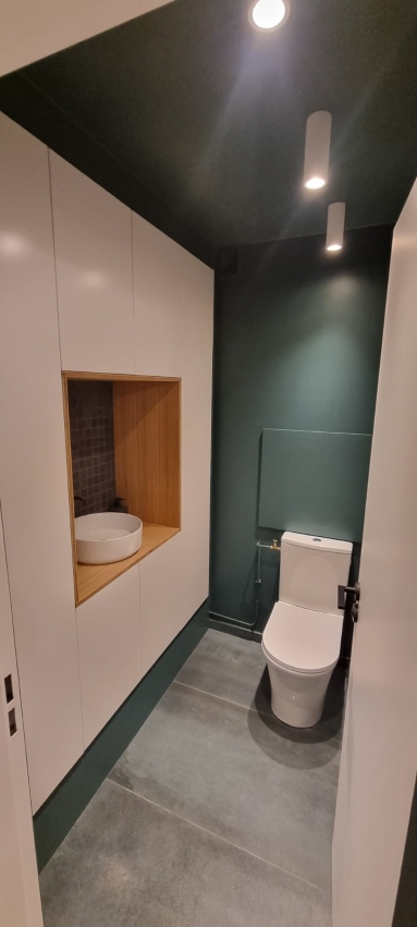 Rénovation intégrale Paris - Cuisine moderne